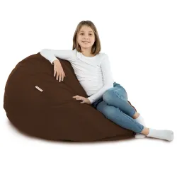 Poltrona Pouf Sacco XL Grande - Velluto Soft – vista 56