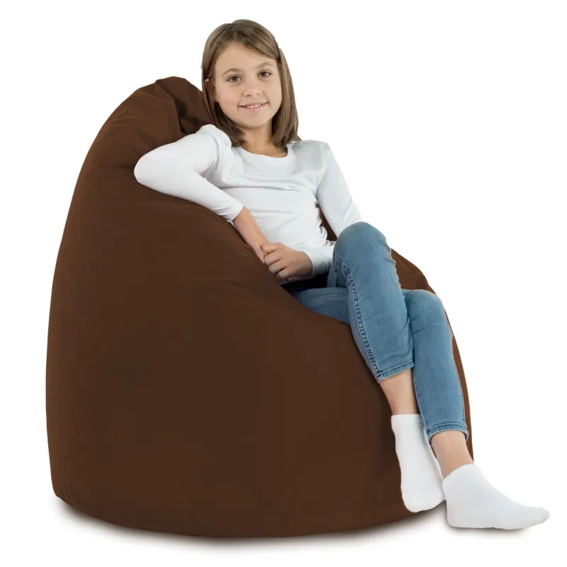 Poltrona Pouf Sacco XL Grande - Velluto Soft – vista 32