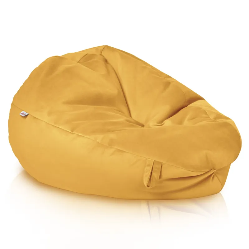 Poltrona Pouf Sacco XL Grande - Velluto Soft – vista 4