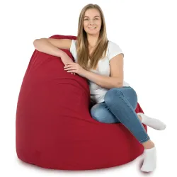 Poltrona Pouf Sacco XXL per adulti Gigante - Velluto Soft – vista 44