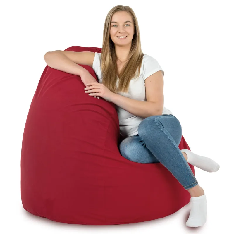 Poltrona Pouf Sacco XXL per adulti Gigante - Velluto Soft – vista 44