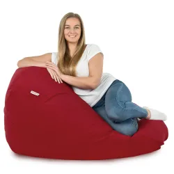 Poltrona Pouf Sacco XXL per adulti Gigante - Velluto Soft – vista 43
