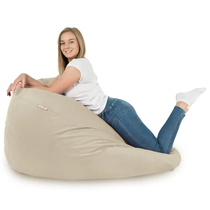 Poltrona Pouf Sacco XXL per adulti Gigante - Velluto Soft – vista 42