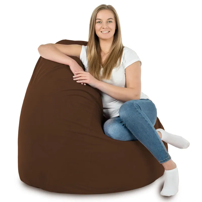 Poltrona Pouf Sacco XXL per adulti Gigante - Velluto Soft – vista 45