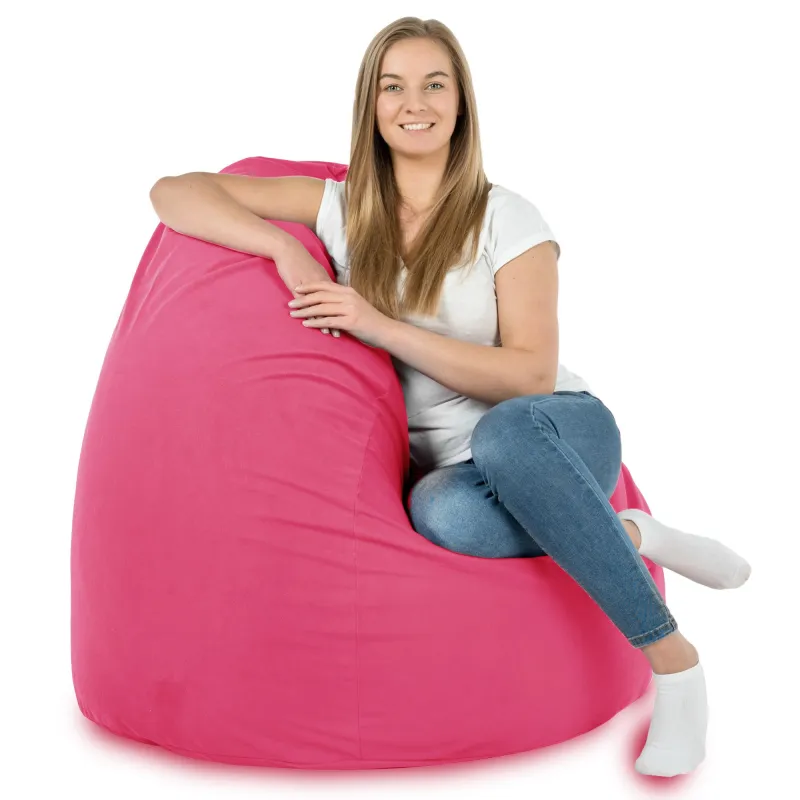 Poltrona Pouf Sacco XXL per adulti Gigante - Velluto Soft – vista 51