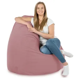 Poltrona Pouf Sacco XXL per adulti Gigante - Velluto Soft – vista 54