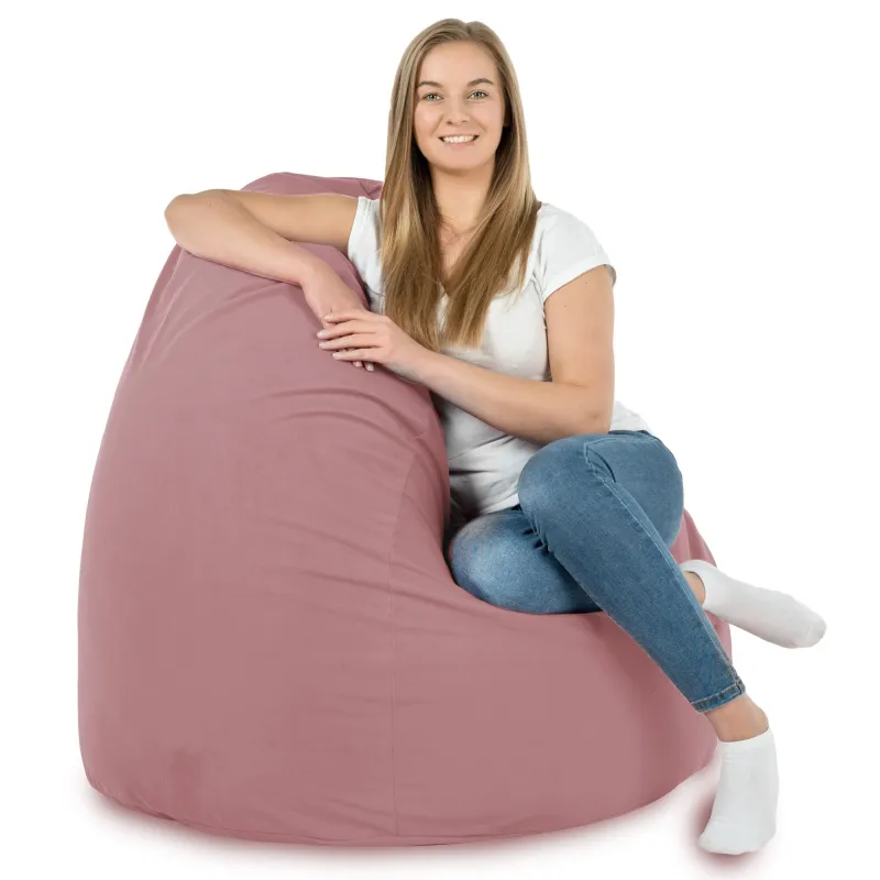 Poltrona Pouf Sacco XXL per adulti Gigante - Velluto Soft – vista 54