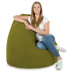Poltrona Pouf Sacco XXL per adulti Gigante - Velluto Soft – vista 58