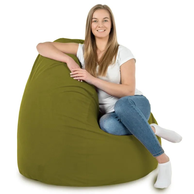 Poltrona Pouf Sacco XXL per adulti Gigante - Velluto Soft – vista 58