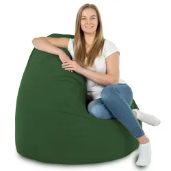 Poltrona Pouf Sacco XXL per adulti Gigante - Velluto Soft – vista 61