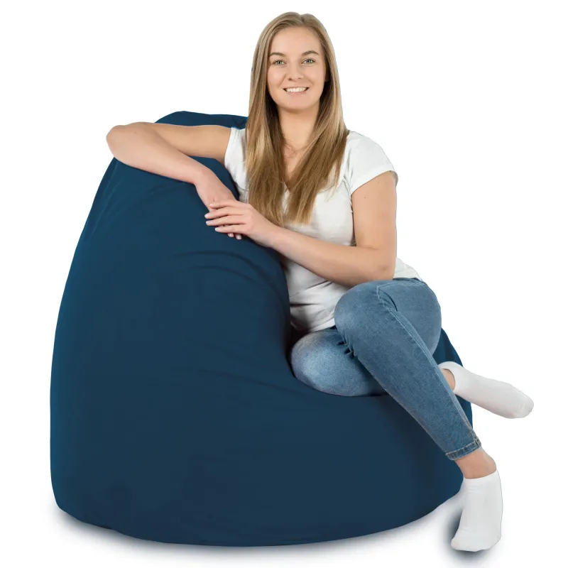 Poltrona Pouf Sacco XXL per adulti Gigante - Velluto Soft – vista 70