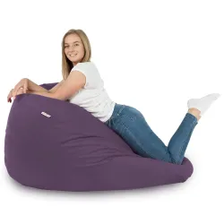 Poltrona Pouf Sacco XXL per adulti Gigante - Velluto Soft – vista 76