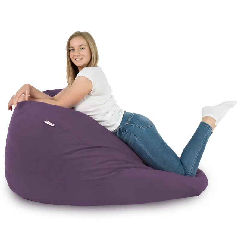 Poltrona Pouf Sacco XXL per adulti Gigante - Velluto Soft – vista 76