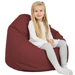 Poltrona Pouf Sacco L per bambini - Ecopelle – vista 11