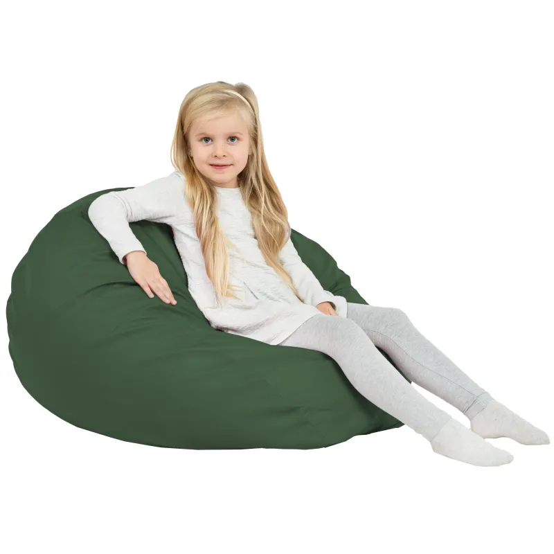 Poltrona Pouf Sacco L per bambini - Ecopelle – vista 20