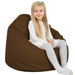 Poltrona Pouf Sacco L per bambini - Ecopelle – vista 23