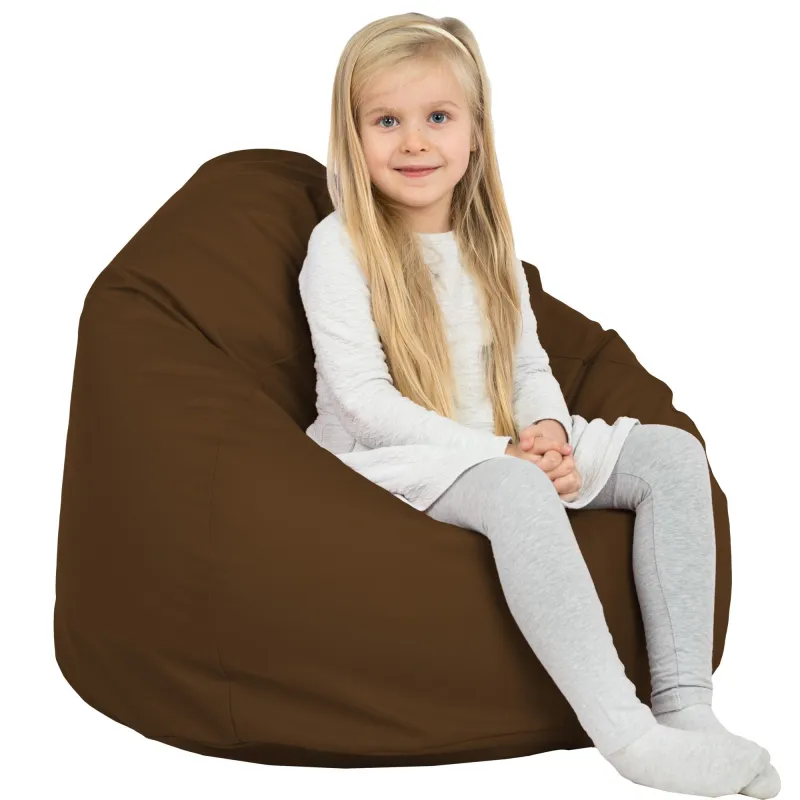 Poltrona Pouf Sacco L per bambini - Ecopelle – vista 23