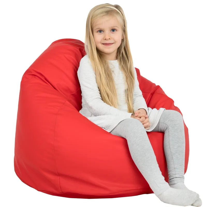 Poltrona Pouf Sacco L per bambini - Ecopelle – vista 31