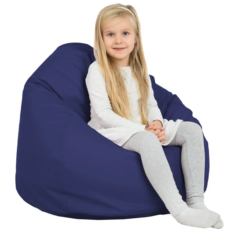 Poltrona Pouf Sacco L per bambini - Ecopelle – vista 39