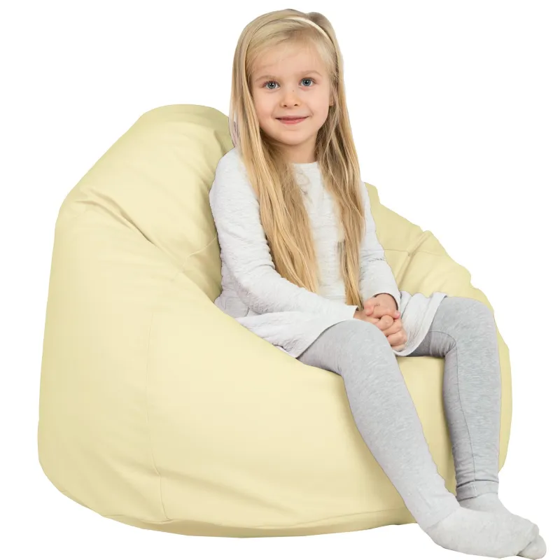 Poltrona Pouf Sacco L per bambini - Ecopelle – vista 47