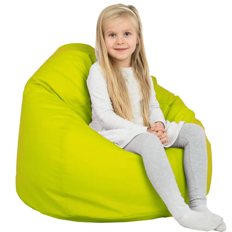 Poltrona Pouf Sacco L per bambini - Ecopelle – vista 51