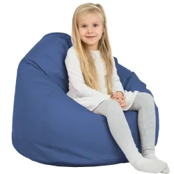 Poltrona Pouf Sacco L per bambini - Ecopelle – vista 55