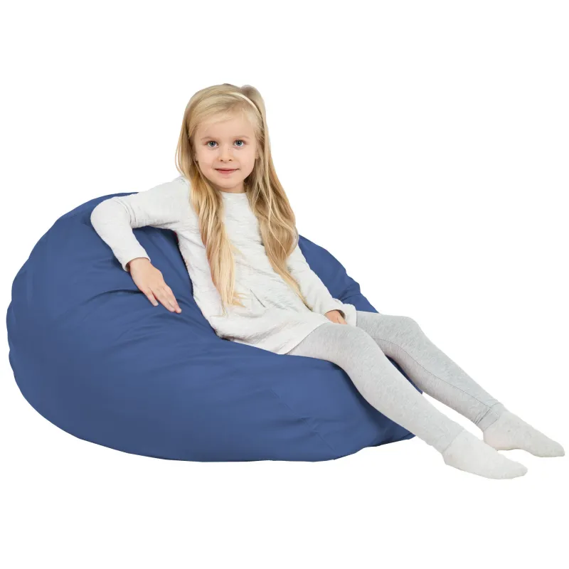 Poltrona Pouf Sacco L per bambini - Ecopelle – vista 56