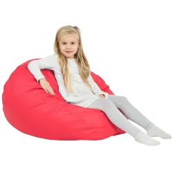 Poltrona Pouf Sacco L per bambini - Ecopelle – vista 68