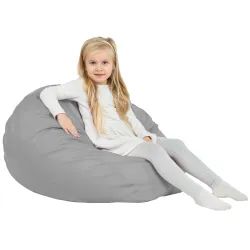 Poltrona Pouf Sacco L per bambini - Ecopelle – vista 76