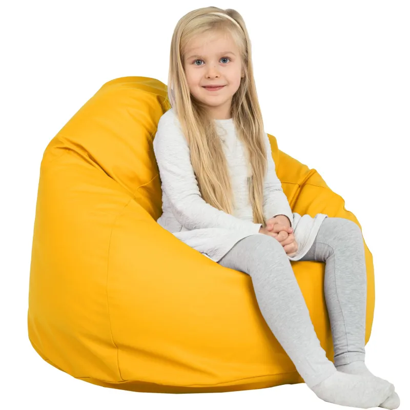 Poltrona Pouf Sacco L per bambini - Ecopelle – vista 91