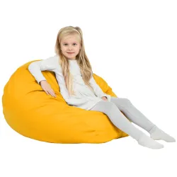 Poltrona Pouf Sacco L per bambini - Ecopelle – vista 92