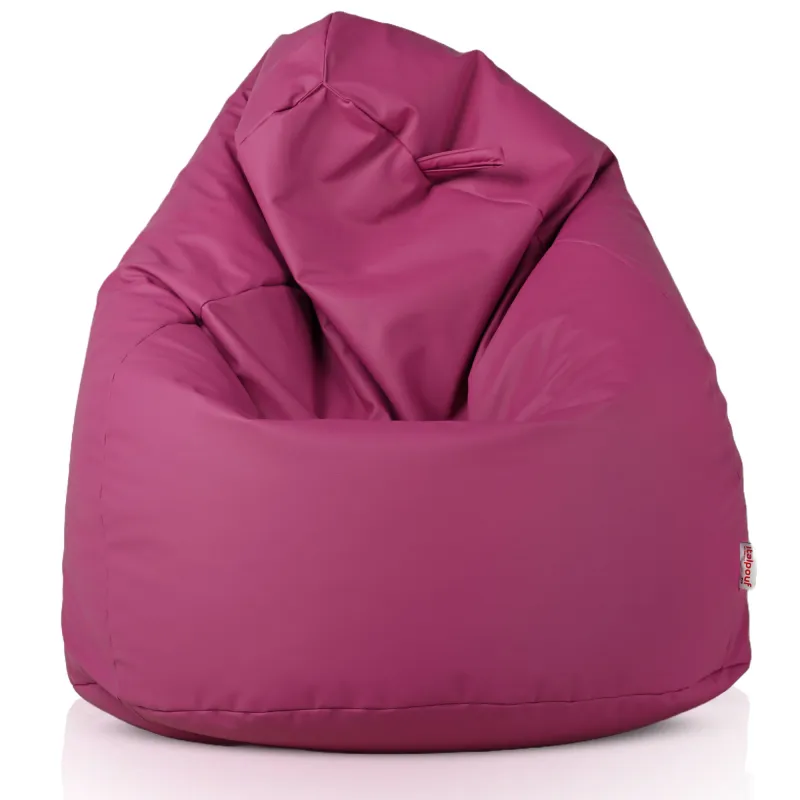 Poltrona Pouf Sacco L per bambini - Ecopelle – vista 100