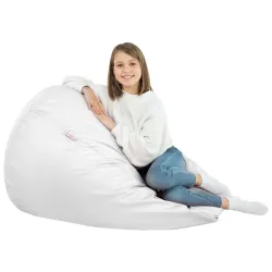Poltrona Pouf Sacco XL Grande - Ecopelle – vista 3