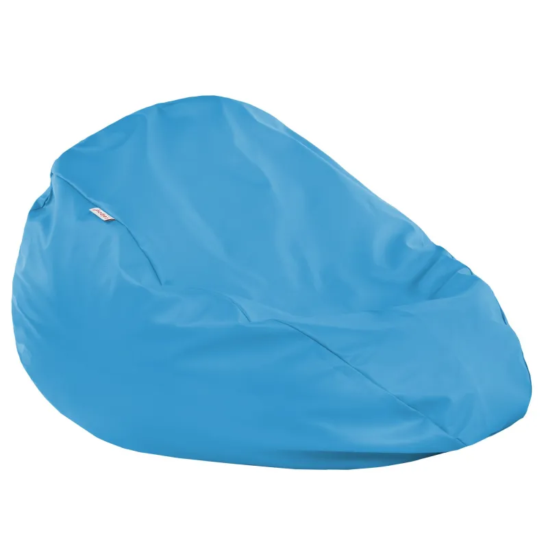 Poltrona Pouf Sacco XL Grande - Ecopelle – vista 8