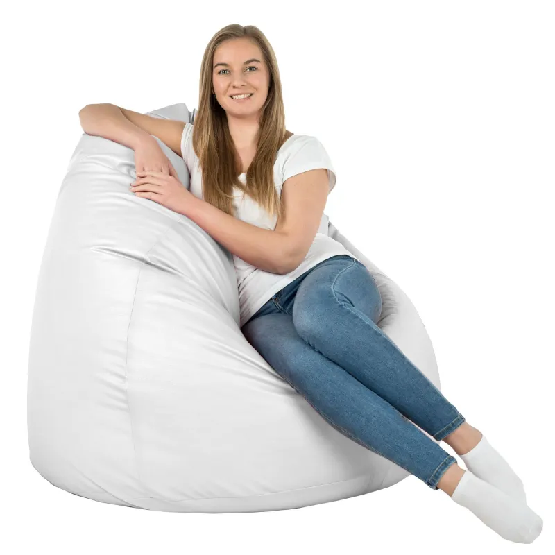 Poltrona Pouf Sacco XXL per adulti Gigante - Ecopelle – vista 3