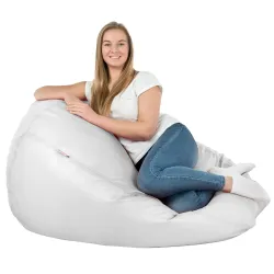Poltrona Pouf Sacco XXL per adulti Gigante - Ecopelle – vista 4