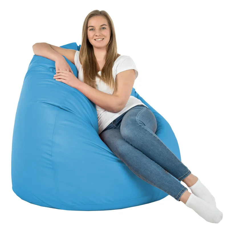 Poltrona Pouf Sacco XXL per adulti Gigante - Ecopelle – vista 8