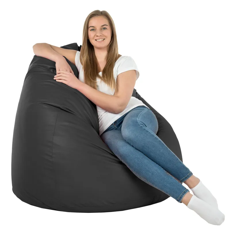 Poltrona Pouf Sacco XXL per adulti Gigante - Ecopelle – vista 28