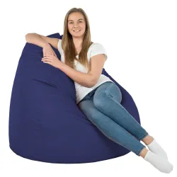 Poltrona Pouf Sacco XXL per adulti Gigante - Ecopelle – vista 38