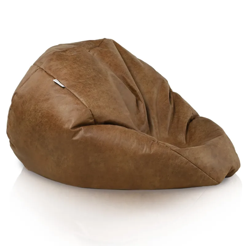 Poltrona Pouf Sacco XL Grande - Vera Pelle Premium – vista 2
