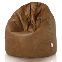 Poltrona Pouf Sacco XL Grande - Vera Pelle Premium