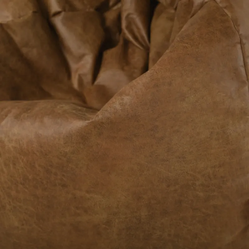 Poltrona Pouf Sacco XL Grande - Vera Pelle Premium – vista 4