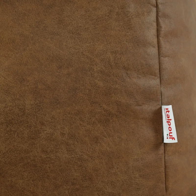 Poltrona Pouf Sacco XL Grande - Vera Pelle Premium – vista 5