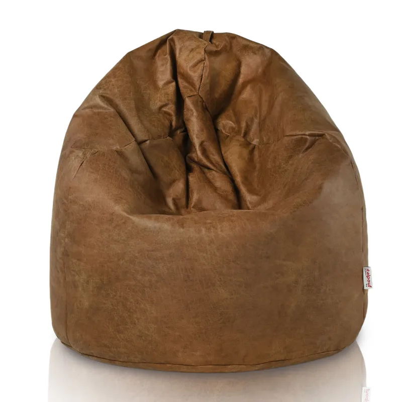 Poltrona Pouf Sacco XL Grande - Vera Pelle Premium – vista 3