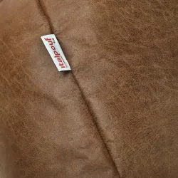 Poltrona Pouf Sacco L per bambini - Vera Pelle Premium – vista 6