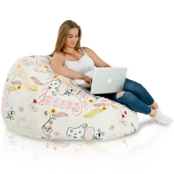 Poltrona Pouf Sacco XXL per adulti Gigante - Tessuto Stampato Premium – vista 26