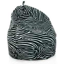 Poltrona Pouf Sacco XXL per adulti Gigante - Tessuto Stampato Premium – vista 40
