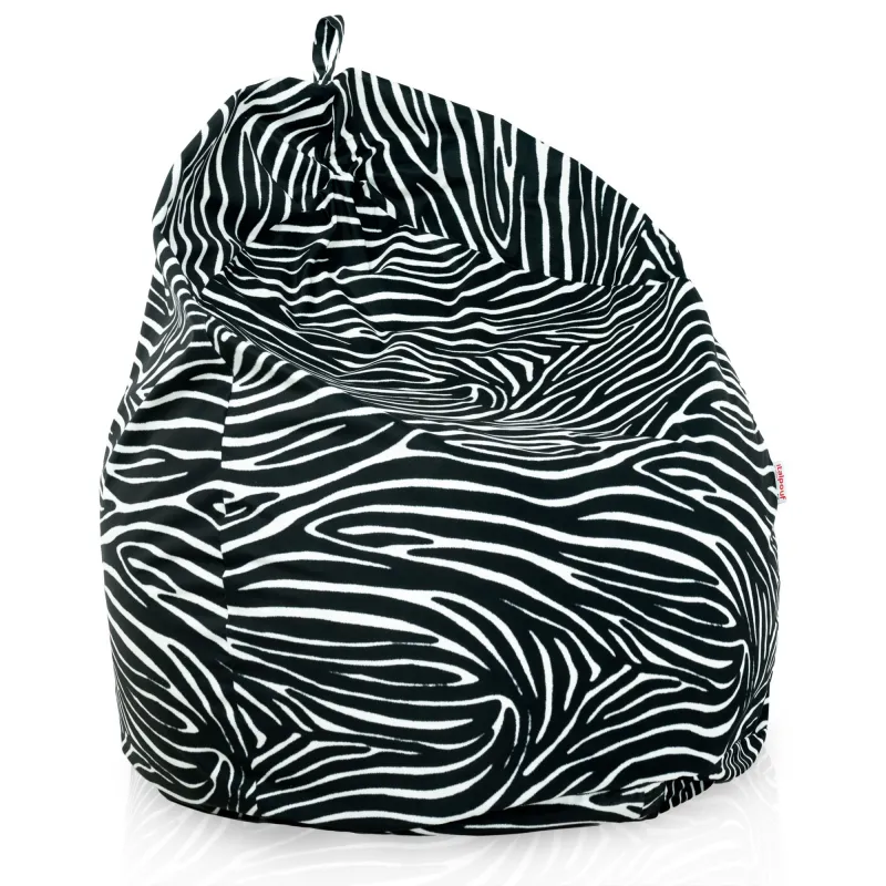 Poltrona Pouf Sacco XXL per adulti Gigante - Tessuto Stampato Premium – vista 40