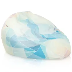 Poltrona Pouf Sacco XXL per adulti Gigante - Tessuto Stampato Premium – vista 57