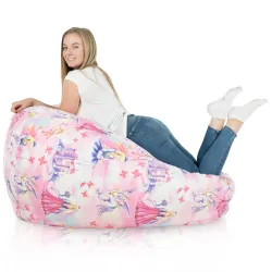 Poltrona Pouf Sacco XXL per adulti Gigante - Tessuto Stampato Premium – vista 67